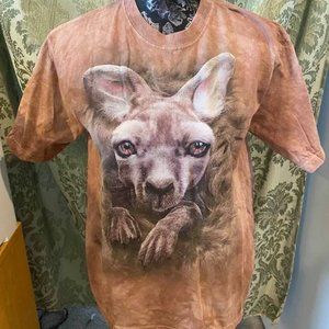 LAST CALL!! The Mountain Brown Kangaroo T-shirt, Youth XL